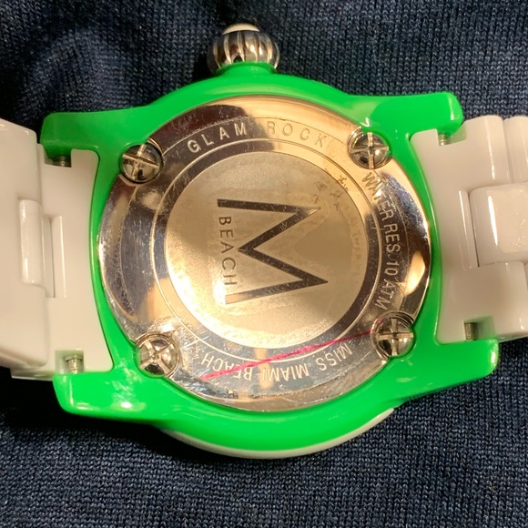 NWOT Glam Rock Watch Miss Miami Beach - Picture 3 of 6